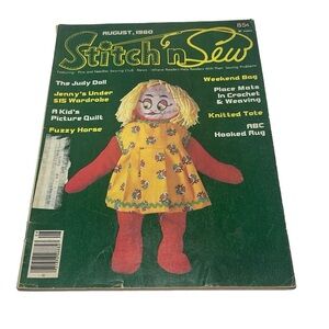 Vintage 1980 Stitch ‘n Sew Magazine